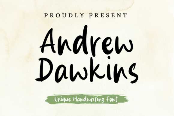 Andrew Dawkins Font: Handwritten Charm for Scroll-Stopping Brand Content