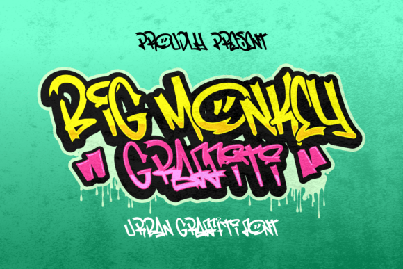 Big Monkey Font: Bold Urban Style for Small Business Branding