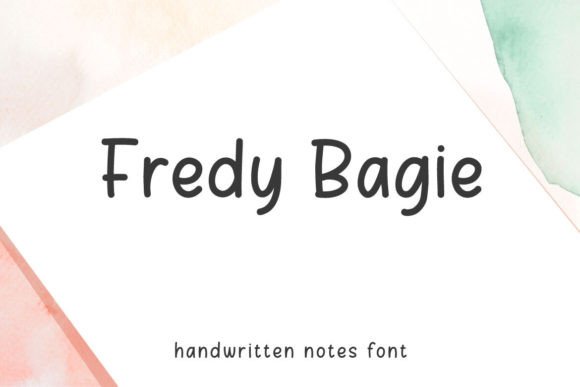 Fredy Bagie: A Friendly Handwritten Font That Elevates Your Brand