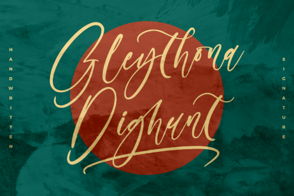 Gleythona Dighunt: A Thoughtful Script Font for Digital Branding