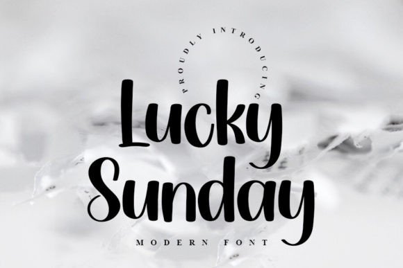 Lucky Sunday: A Friendly Handwritten Font for Real Small Businesses