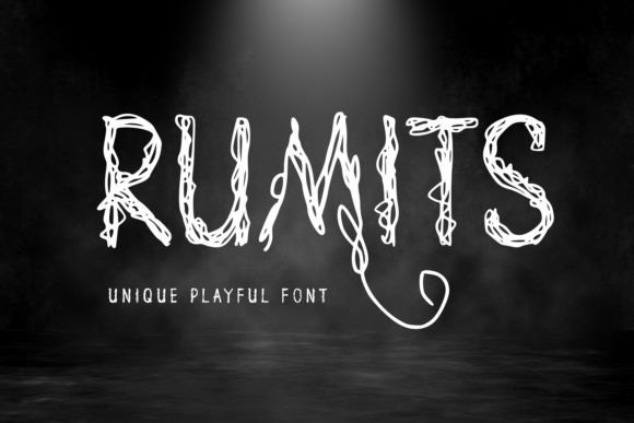 Rumits: A Playful Handwritten Font for Authentic Branding