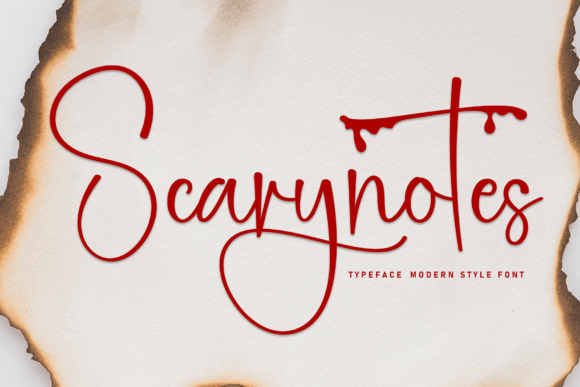 Scarynotes: A Handwritten Font That Cuts Through the Feed