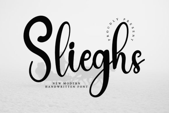 Slieghs: A Handwritten Font That Feels Like It Belongs