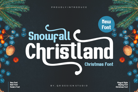 Snowfall Christland: A Handwritten Font That Feels Like a First Draft Done Right