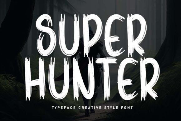 Super Hunter: A Friendly Handwritten Font for Small Business Branding