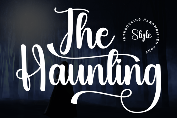 The Haunting Handwritten Font for Campaign Headers & Social Hooks