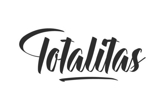 Totalitas: A Modern Script Font for Thoughtful Editorial Design