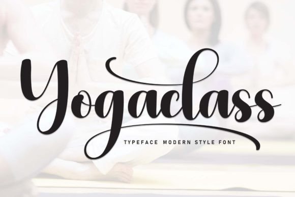 Yogaclass: A Script Font That Breathes